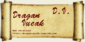 Dragan Vučak vizit kartica
